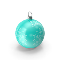 christmas ball blue green PNG & PSD Images