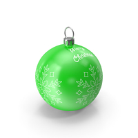 christmas ball green PNG & PSD Images