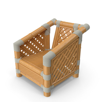 Bamboo Chair Wicker PNG & PSD Images