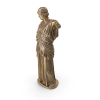 Athena Statue Bronze PNG & PSD Images