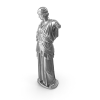 Athena Statue Metal PNG & PSD Images