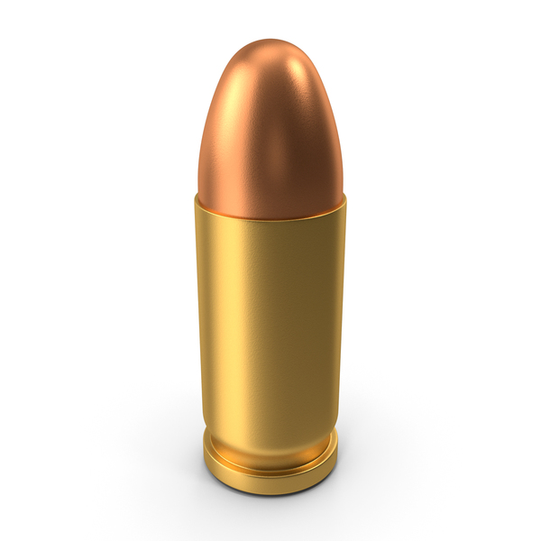Cartridge 9x19 Parabellum 01 PNG & PSD Images