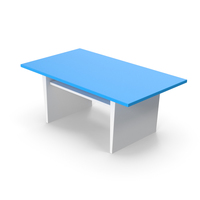 Table Blue PNG & PSD Images