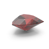 Shield Cut Ruby PNG & PSD Images