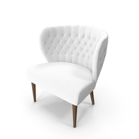White Armchair PNG & PSD Images