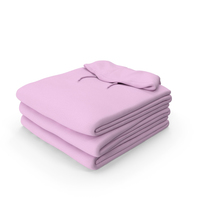 Male Standard Hoodie Folded Stacked Pink PNG & PSD Images