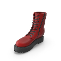 Female Boots Red PNG & PSD Images