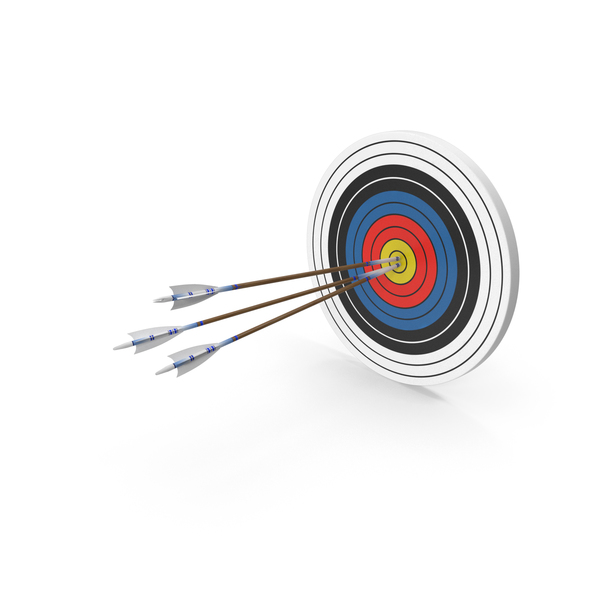 Target With Arrows 02 PNG & PSD Images