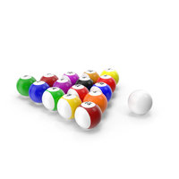Balls for Billiards 02 PNG & PSD Images
