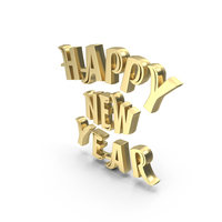 Happy New Year F4 PNG & PSD Images