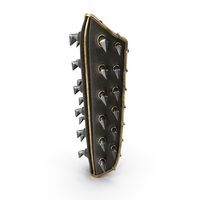 Spiky Hand Leg Armor Plate PNG & PSD Images