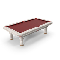 Billiard Red Table PNG & PSD Images