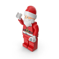 Lego Santa Claus Pose 1 PNG & PSD Images