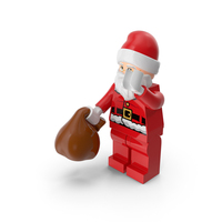 Lego Santa Claus Pose 2 PNG & PSD Images