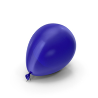 Ballon Navy Blue PNG & PSD Images