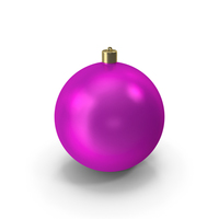 Pink Christmas Ball PNG & PSD Images