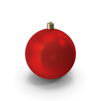 Red Christmas Ball PNG & PSD Images