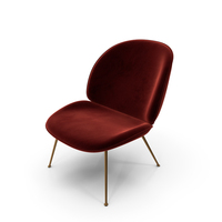 Gubi Beetle Lounge Chair PNG & PSD Images