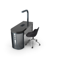 Black Table With Chair PNG & PSD Images