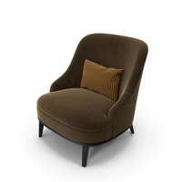 Hamilton Conte Celedonio Armchair PNG & PSD Images