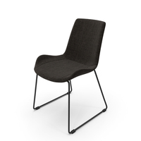 Cleo Sleigh Dining Chair GlobeWest PNG & PSD Images