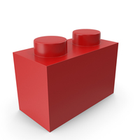Building Toy Brick 1x2x1 PNG & PSD Images