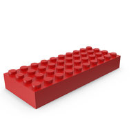 Building Toy Brick 4x10x1 PNG & PSD Images