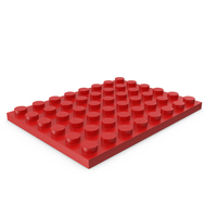 Building Toy Brick 6x8 PNG & PSD Images