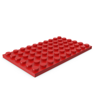 Building Toy Brick 6x10 PNG & PSD Images