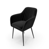Deephouse Chair Lausanne Sea Blue Velvet PNG & PSD Images