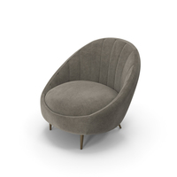 Ether Padded Armchair PNG & PSD Images