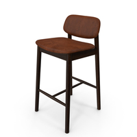 Landaux Genuine Leather Barstools PNG & PSD Images