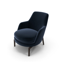Leda Armchair Flexform Set PNG & PSD Images