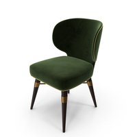 Louis Mid-Century Dining Chair By Ottiu PNG & PSD Images