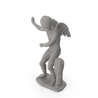 Eros Stone Statue PNG & PSD Images