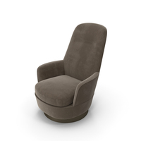 Minotti Jacques Bergere Armchair Fixed PNG & PSD Images