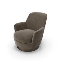 Minotti Jacques High Armchair Fixed PNG & PSD Images