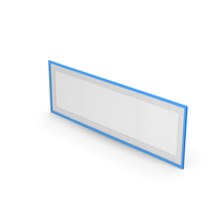 Wall Picture Frame Blue PNG & PSD Images