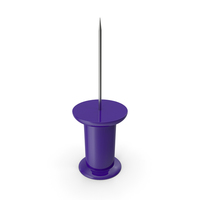 PUSH PIN PURPLE PNG & PSD Images