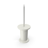 PUSH PIN WHITE PNG & PSD Images