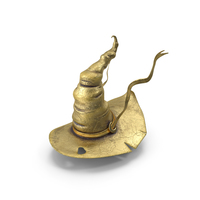 Witch Hat Gold PNG & PSD Images