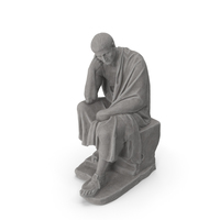 Seated Philosopher Stone PNG & PSD Images