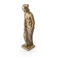 The Slave Girl Bronze PNG & PSD Images