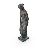 The Slave Girl Old Statue PNG & PSD Images