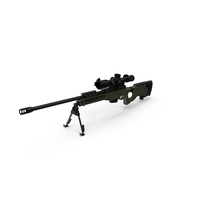 L96A1(338 Lapua Magnum) 08 PNG & PSD Images