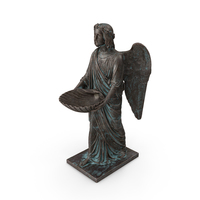 Angel Holy Water Bronze Outdoor PNG & PSD Images