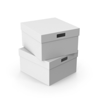 Boxes White PNG & PSD Images
