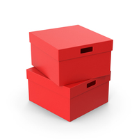 Boxes Red PNG & PSD Images