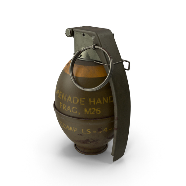 M-26 Frag Grenade PNG Images & PSDs for Download | PixelSquid - S11658670E