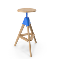 Blue Tom & Jerry Stool PNG & PSD Images